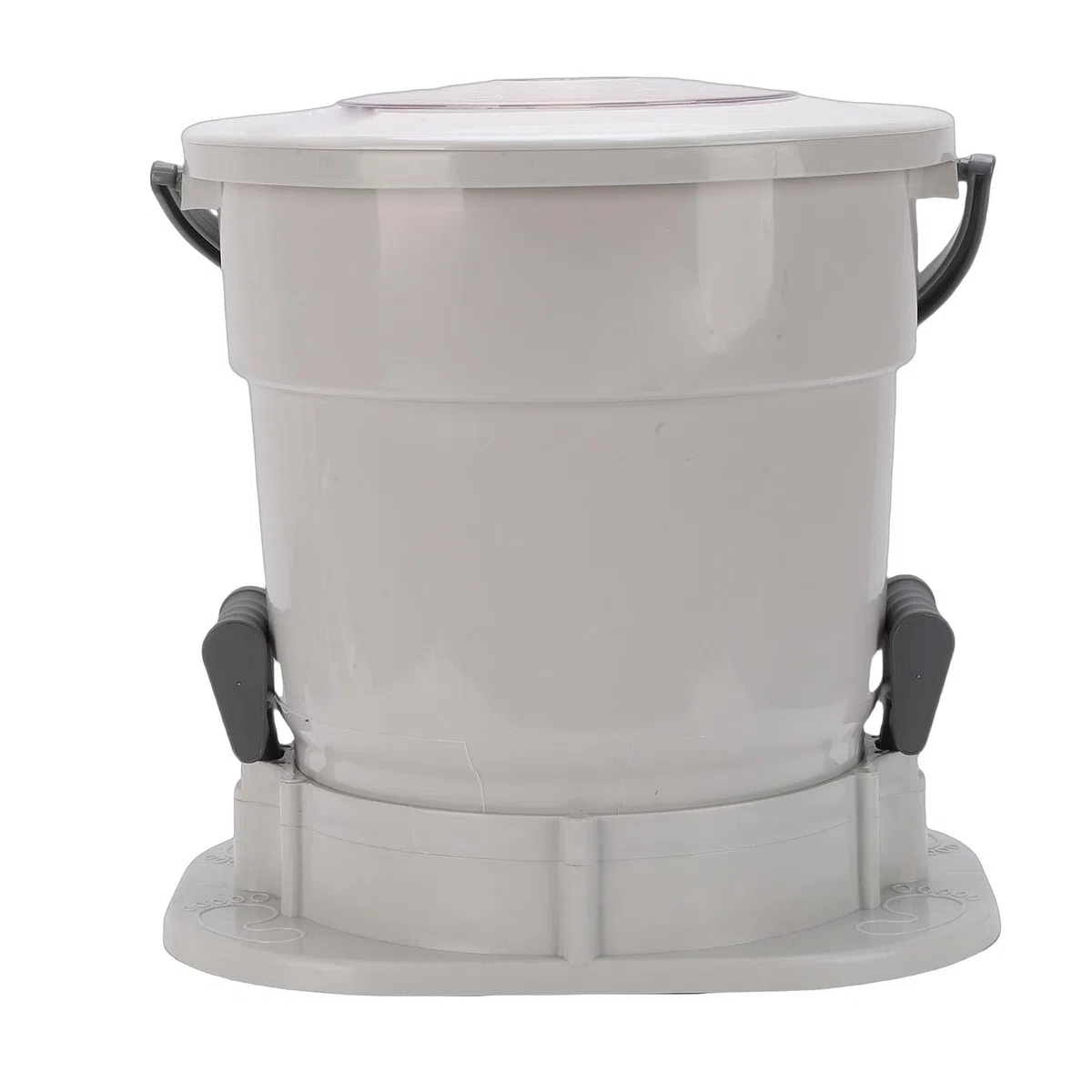Centrifuga Manuale, Essiccatore per Vestiti Portatile Non Elettrico di Grande capacità da 3,17 Galloni, Lavatrice Compatta con Coperchio Superiore Trasparente e Tubo di Drenaggio da 4,9