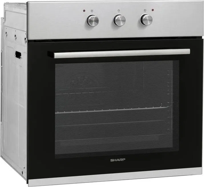 K-60M22INL - Forno da Incasso Elettrico Ventilato Grill Vapore 69 Litri Nero e Acciaio Inox Classe Energetica A