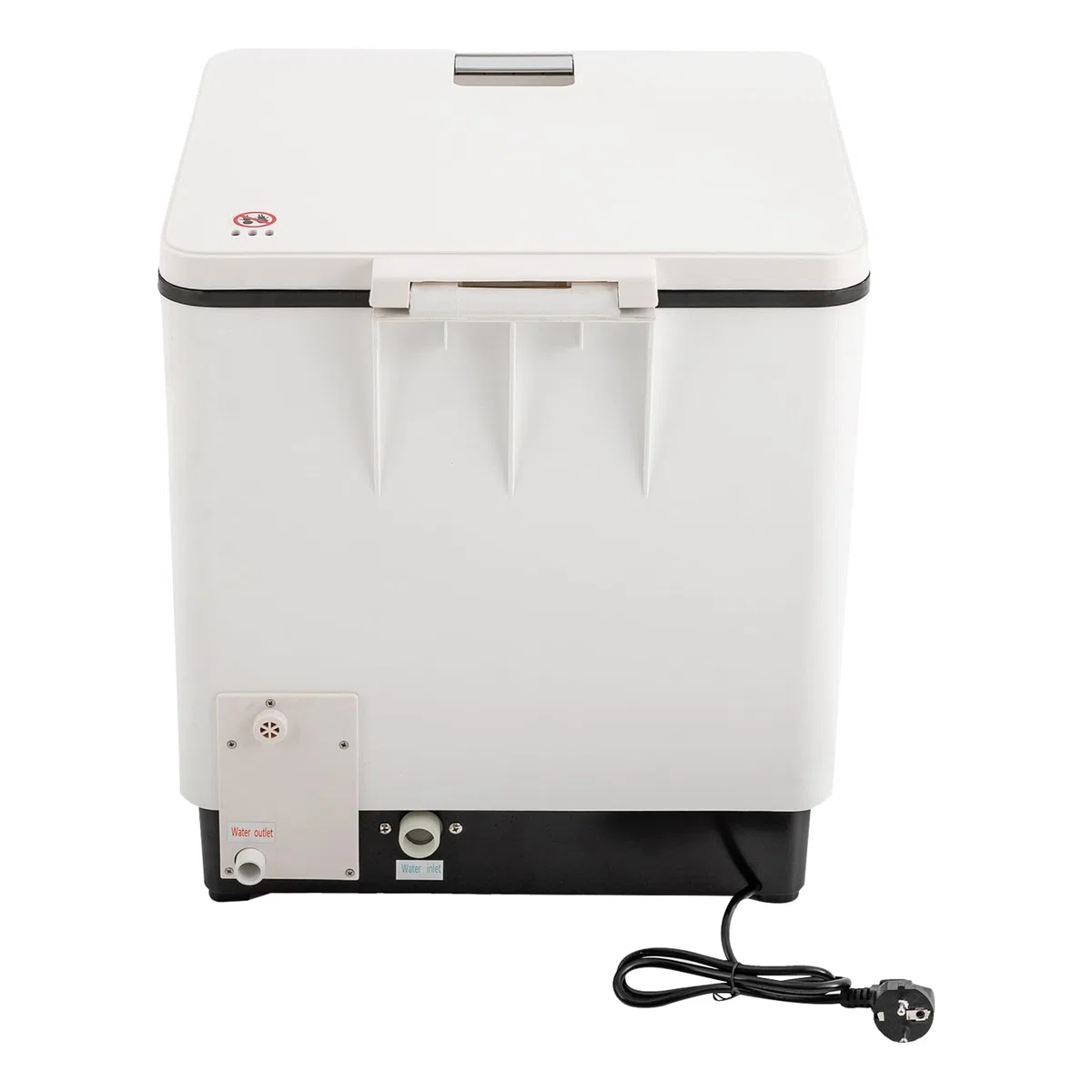 Lavastoviglie da tavolo, in acciaio inox, per piccole cucine, 1500 W, 60 l, colore: bianco